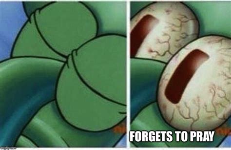 squidward wakes up meme